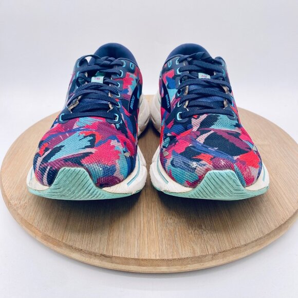 Brooks Ghost 15 Running Shoes Womens 8 Blue Mesh Trainers Sneakers - Picture 3 of 15
